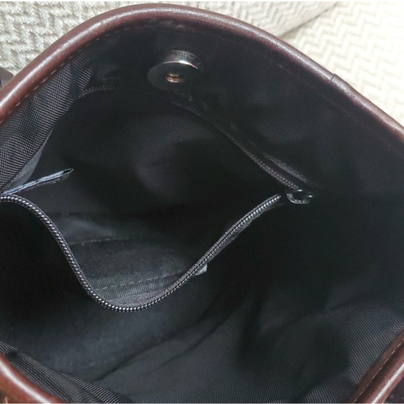 Brighton Leather Bucket Bag - Picture 9 of 12